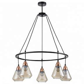 Подвесная люстра Vele Luce Norina черный арт. VL5842P05