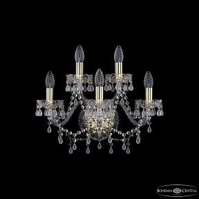 Бра Bohemia Ivele Crystal 1410 золото арт. 1410B/3+2/160 G V0300
