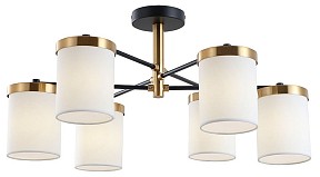Люстра на штанге Arte Lamp Modello черный арт. A4099PL-6BK