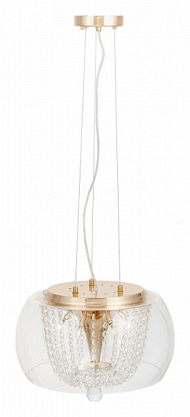 Подвесной светильник LUMINA DECO Disposa золото арт. LDP 7018-400 PR+F.GD