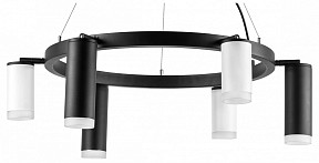 Подвесная люстра Lightstar Rullo черный арт. LR0168733630