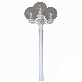 Фонарный столб Fumagalli Globe 250 белый арт. G25.156.S30.WZE27