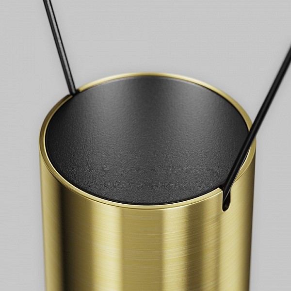 Подвесной светильник Maytoni Technical Focus Led латунь арт. TR157-1-12W3K-BS