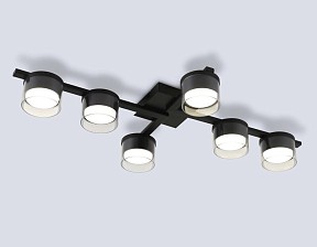 Потолочная люстра Ambrella Light FL черный арт. FL51670