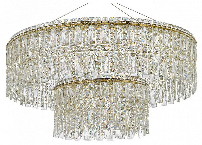 Подвесная люстра Arti Lampadari Ovindoli Gold золото арт. Ovindoli L 1.5.80+40.100 G