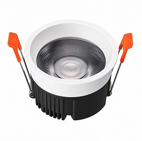 Встраиваемый светильник iLedex Technical Mars белый арт. DIM 112-12W-D80-3000K-24DG-WH