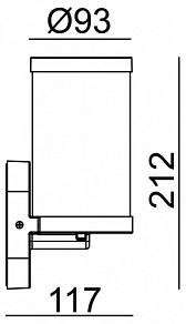 Светильник на штанге Escada 30003 серый арт. 30003W/01