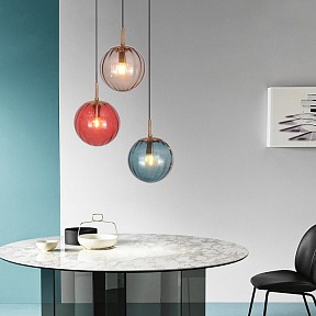 Подвесной светильник Imperiumloft  золото арт. Aska01