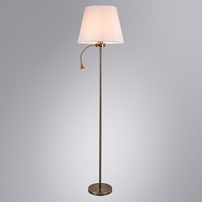 Торшер с подсветкой Arte Lamp Elba бронза арт. A2581PN-2AB