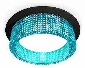 Встраиваемый светильник Ambrella Light XC черный арт. XC8051033