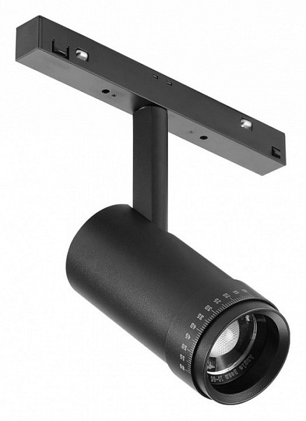 Светильник на штанге iLedex Technical VISION48/22 черный арт. ZOOM 4822-020-D47-10W-10/60DG-3000K-BK
