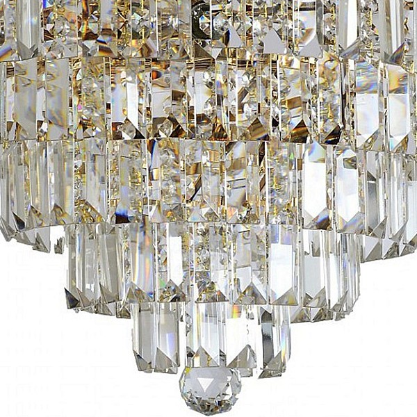 Подвесная люстра Arti Lampadari Sabina золото арт. Sabina E 1.5.46.100 G