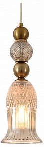 Подвесной светильник Moderli Glassy коричневый арт. V10907-P
