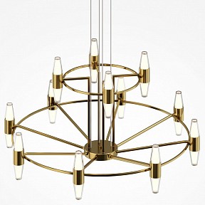 Подвесная люстра Maytoni Arana латунь арт. MOD401PL-L72BS3K