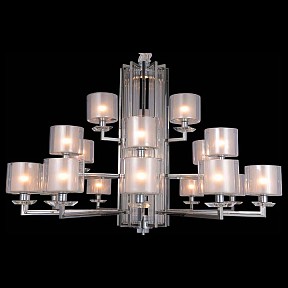 Подвесная люстра Newport 4400 металл арт. 4412+6+3/C chrome