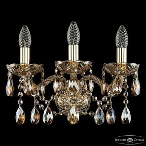Бра Bohemia Ivele Crystal 1413 золото арт. 1413B/3/141 G M721