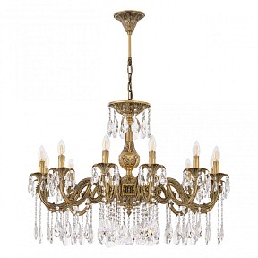 Подвесная люстра Bohemia Ivele Crystal AL7901 золото арт. AL79101/12/300 A FP