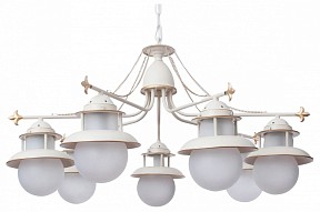 Подвесная люстра Abrasax Ursula кремовый арт. L.9201-7CREAM/G