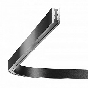 Соединитель для треков Maytoni Technical Accessories for tracks Flarity черный арт. TRX154-RC80-B