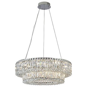 Подвесная люстра Newport 8450 хром арт. 8450+18/S chrome