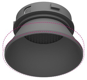 Встраиваемый светильник Citilux SKYPORT.10 серый арт. CLP10MR3