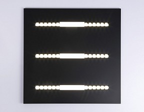 Светильник для потолка Армстронг Ambrella Light DPS черный арт. DPS1071