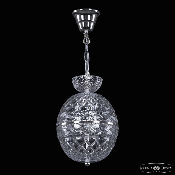 Подвесная люстра Bohemia Ivele Crystal 5480 никель арт. 5480/20 Ni Clear/M-1F