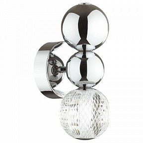 Бра Odeon Light Crystal серый арт. 5007/4WL