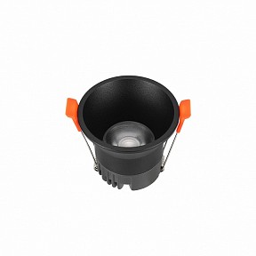 Встраиваемый светильник iLedex Technical Mars черный арт. DIM 207-7W-D75-4000K-24DG-BK