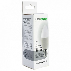 Лампа светодиодная LEDS POWER C37  арт. 006703