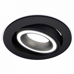 Встраиваемый светильник Ambrella Light XC черный арт. XC7652080