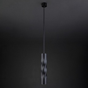 Подвесной светильник Eurosvet Scroll черный арт. 50136/1 LED черный 5W