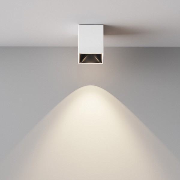 Накладной светильник Maytoni Alfa LED белый арт. C065CL-8W4K-SQ-WB