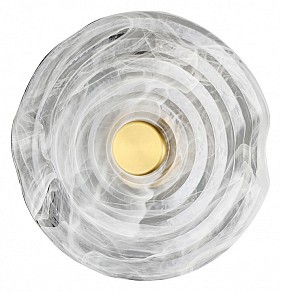 Накладной светильник Arte Lamp Bevel латунь арт. A1682AP-5PB