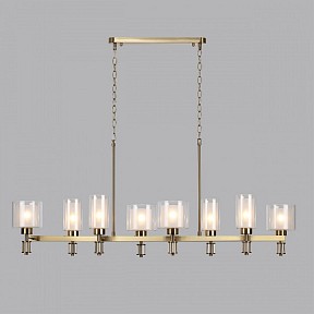 Подвесная люстра Odeon Light Saga бронза арт. 5088/8A