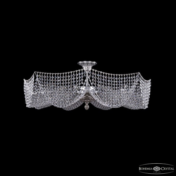 Подвесная люстра Bohemia Ivele Crystal 7718 никель арт. 77181/95 Ni