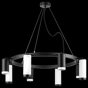 Подвесная люстра Lightstar Rullo черный арт. LR01837486476