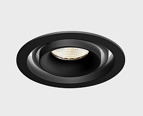 Встраиваемый светильник Italline DE-313 черный арт. DE-313 black