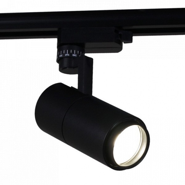 Светильник на штанге Reluce  черный арт. 06712-9.3-001QY LED12W BK
