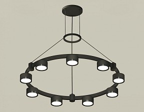 Подвесная люстра Ambrella Light XR черный арт. XR92051800