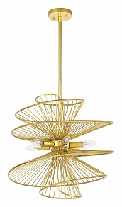 Люстра на штанге Lightstar Zeta золото арт. 728163