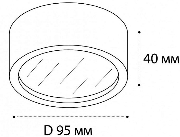 Накладной светильник Italline M04-525-95 черный арт. M04-525-95 black 4000K