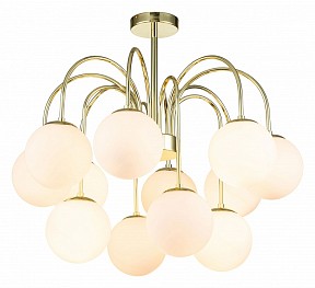 Люстра на штанге Indigo Classic желтый арт. 13017/12R Gold