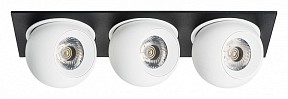 Встраиваемый светильник Lightstar Intero черный арт. i537646464