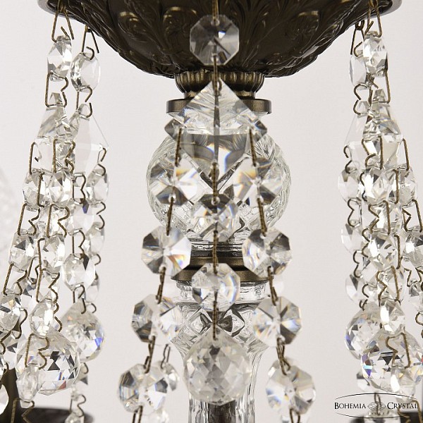 Подвесная люстра Bohemia Ivele Crystal AL1609 бронза арт. AL16309/6/195 PD