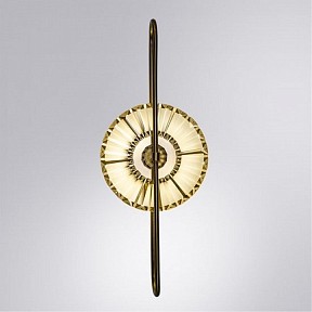 Накладной светильник Arte Lamp Almaaz коричневый арт. A2563AP-1PB