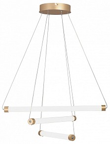 Подвесная люстра Vitaluce V3895 золото арт. V3895-8/3S