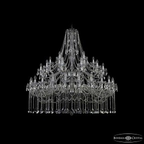 Подвесная люстра Bohemia Ivele Crystal 1413 никель арт. 1413/24+12+6/530/2d Ni