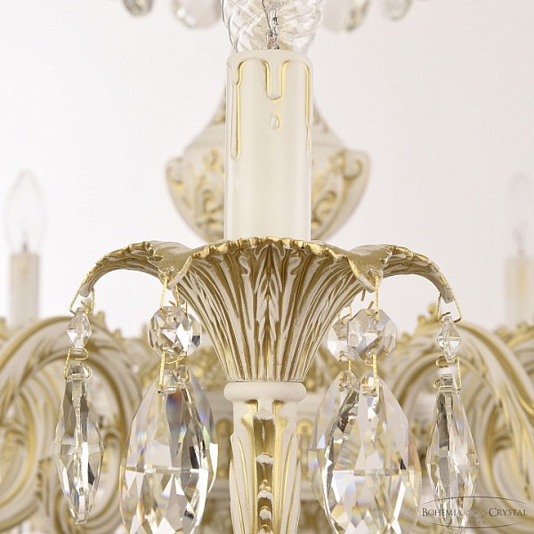 Подвесная люстра Bohemia Ivele Crystal AL7901 золото арт. AL79101/12/300 B WMG