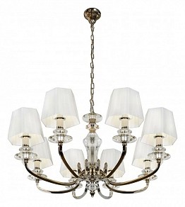Подвесная люстра iLamp Holywood никель арт. P9399-8 nic